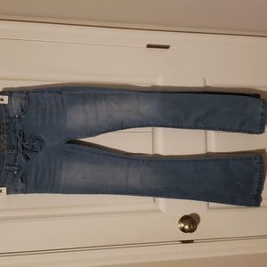 Size 3 bell bottoms wax jean